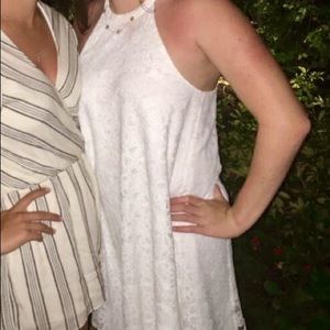 White Lilly Pulitzer Sand dollar pattern dress